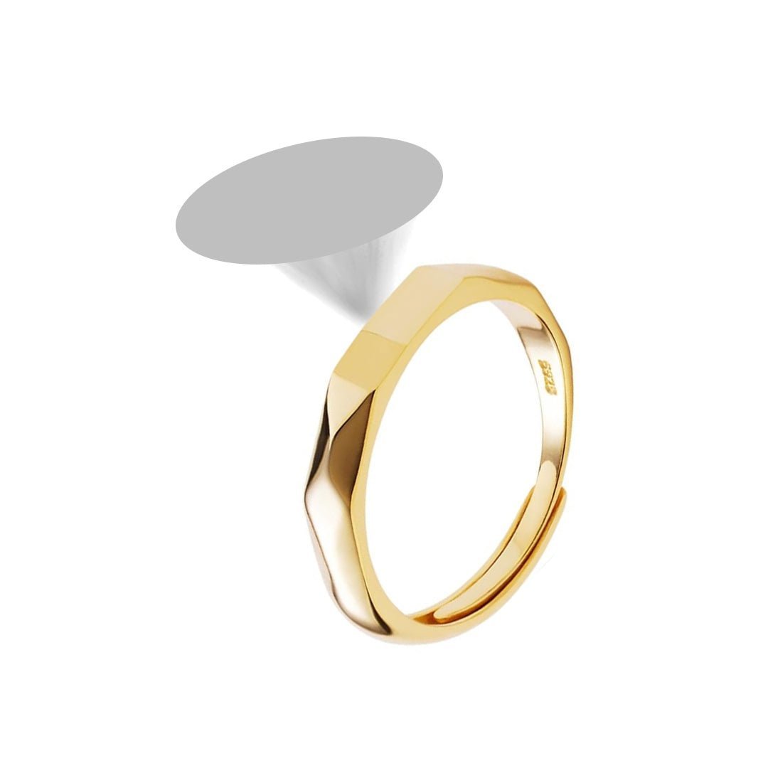 Custom Series - A. Luminous Gold Large (US Ring Size 6 - 12) - Eroselle